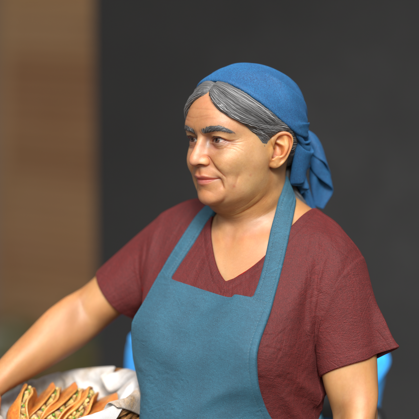 Señora Tacos de Canasta