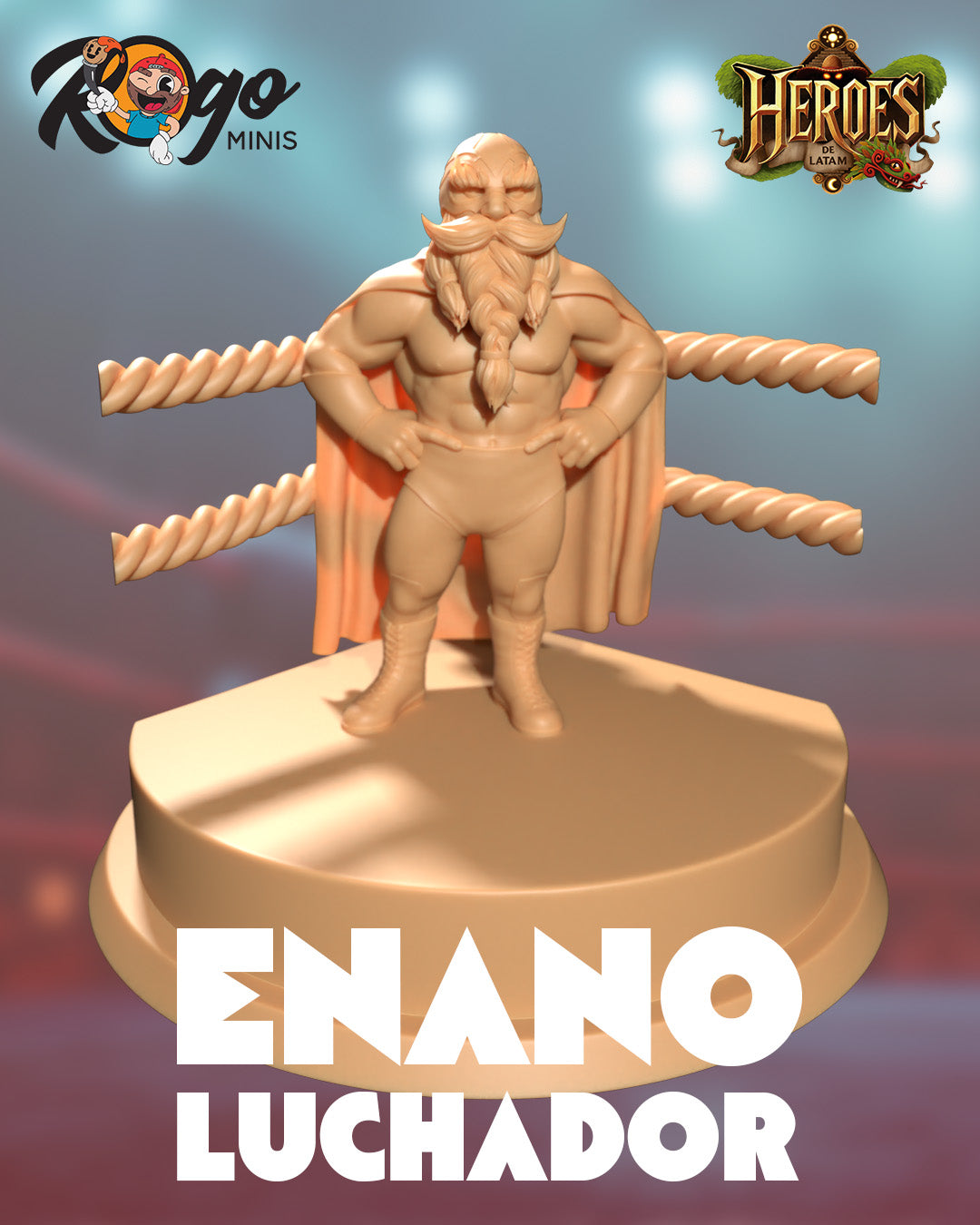 Héroes de Latam – Miniaturas 3D para impresión (paquete completo)